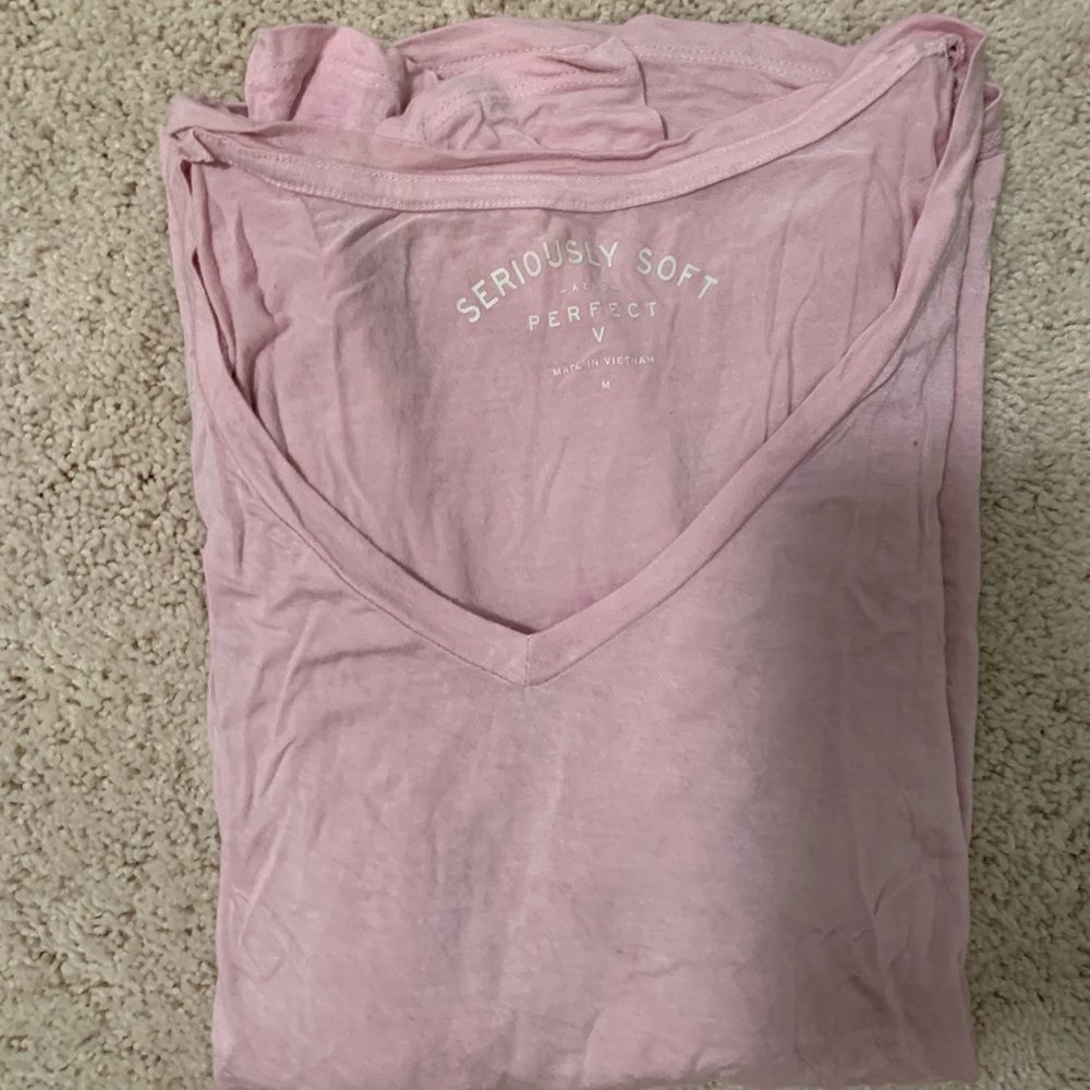 AERO pink long sleeve tee